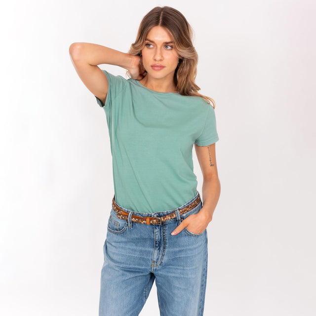 CREW NECK S/S T-SHIRT - SOFT JERSEY - REGULAR FIT - Bowery NYC