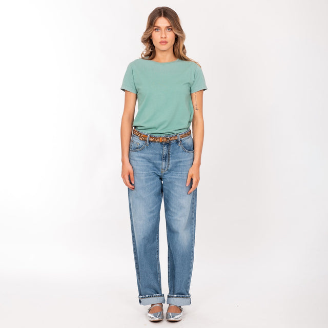 CREW NECK S/S T-SHIRT - SOFT JERSEY - REGULAR FIT - Bowery NYC