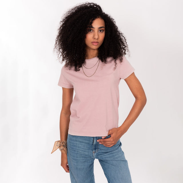 CREW NECK S/S T-SHIRT - SOFT JERSEY - REGULAR FIT