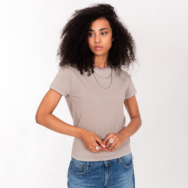 CREW NECK S/S T-SHIRT - SOFT JERSEY - REGULAR FIT
