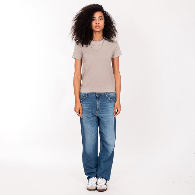 CREW NECK S/S T-SHIRT - SOFT JERSEY - REGULAR FIT