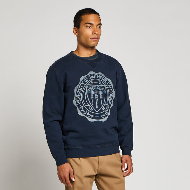 UNIVERSITY DOUBLE PEACHED SWEAT - Bowery NYC