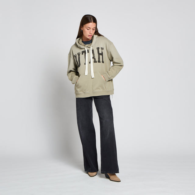 UTAH GRAPHIC HOODIE BRUSHED SWEAT - Bowery NYC