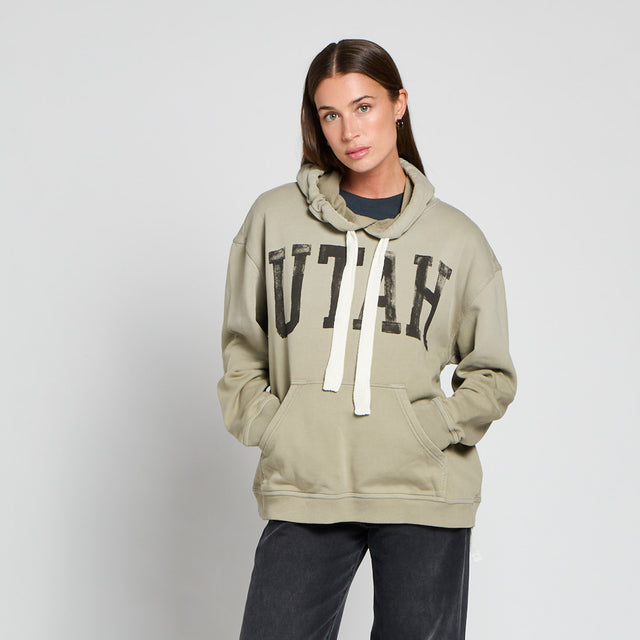 UTAH GRAPHIC HOODIE BRUSHED SWEAT - Bowery NYC