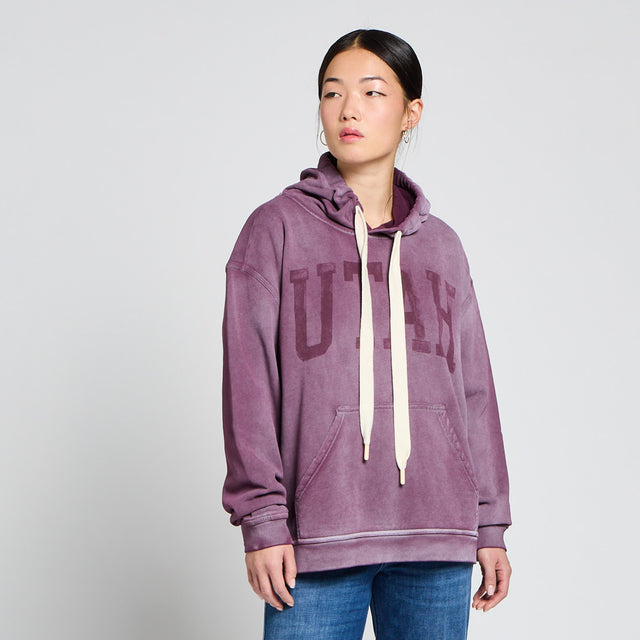 UTAH GRAPHIC HOODIE BRUSHED SWEAT - Bowery NYC