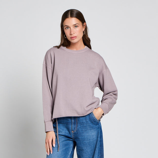 ESSENTIAL CREW NECK BRUSHED SWEAT - Bowery NYC