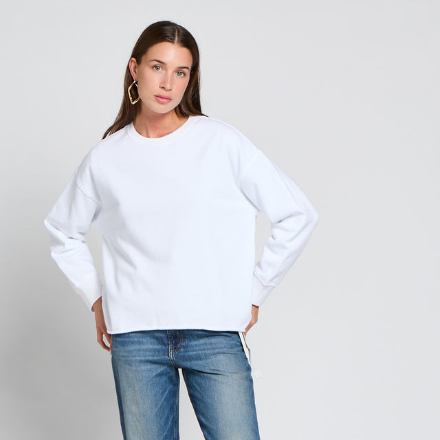 ESSENTIAL CREW NECK BRUSHED SWEAT - Bowery NYC