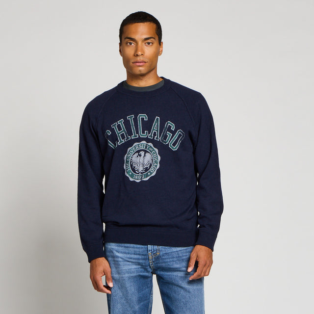 CHICAGO KNITTED RAGLAN