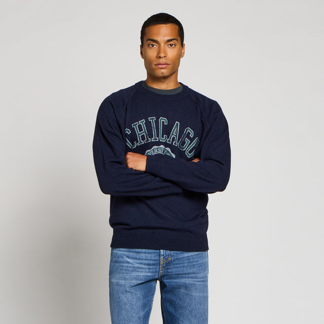 CHICAGO KNITTED RAGLAN