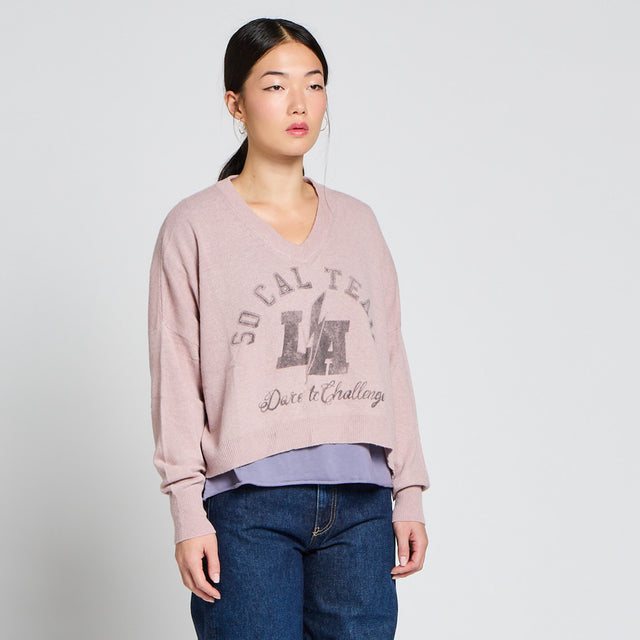 SO CAL TEAM KNITTED V NECK