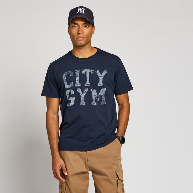 CITY GYM T-SHIRT - VINTAGE JERSEY - Bowery NYC