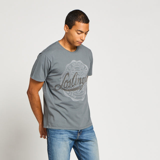 LOS ANGELES GRAPHIC T-SHIRT - VINTAGE JERSEY - Bowery NYC