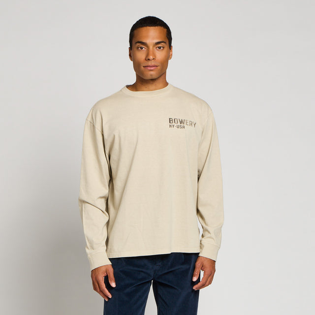 BOWERY NY GRAPHIC T-SHIRT - HEAVY JERSEY - Bowery NYC