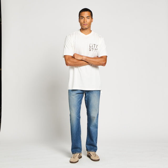 CITY GYM GRAPHIC T-SHIRT - HEAVY JERSEY - Bowery NYC
