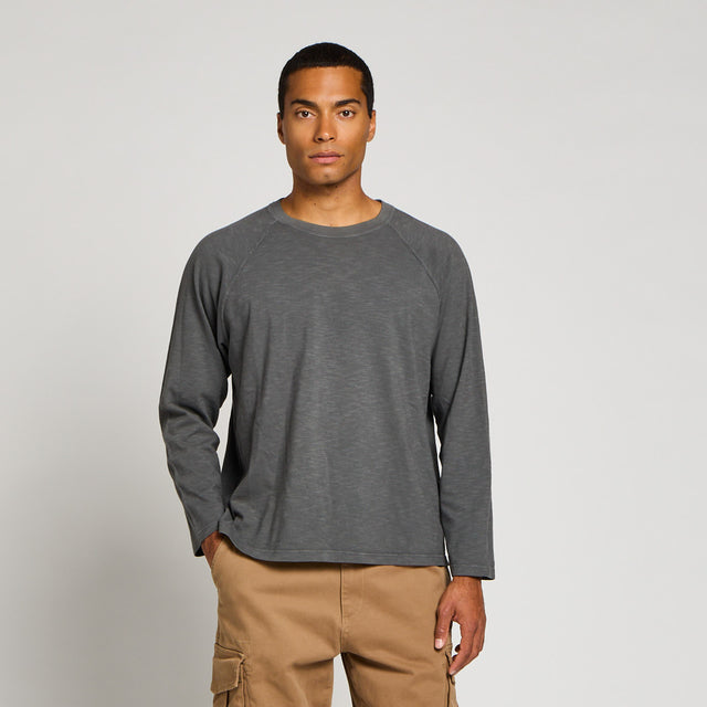 ESSENTIAL RAGLAN T-SHIRT - HEAVY SLUB JERSEY - Bowery NYC