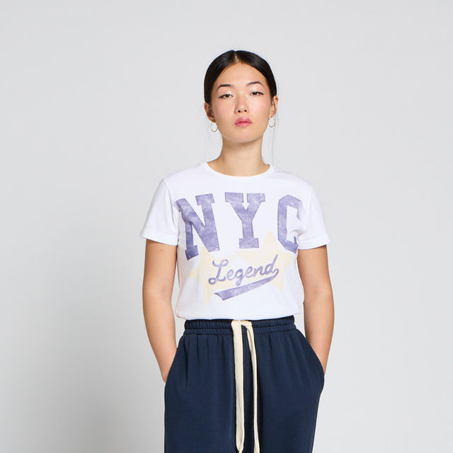 NYC LEGEND T-SHIRT - VINTAGE JERSEY - Bowery NYC