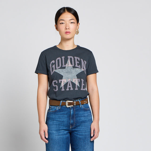 GOLDEN STATE T-SHIRT - VINTAGE JERSEY - Bowery NYC