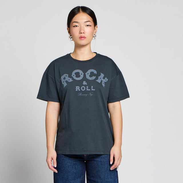 ROCK T-SHIRT - VINTAGE JERSEY - Bowery NYC