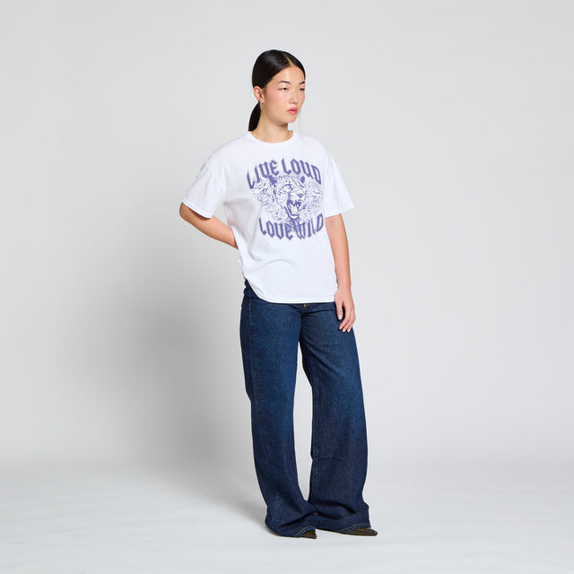 LIVE LOUD T-SHIRT - VINTAGE JERSEY - Bowery NYC