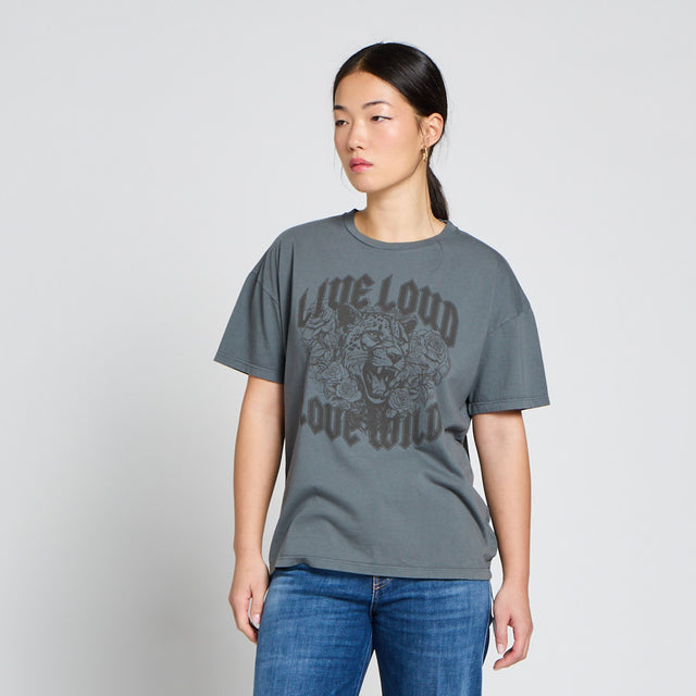 LIVE LOUD T-SHIRT - VINTAGE JERSEY - Bowery NYC