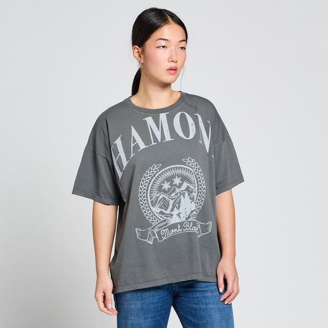 CHAMONIX T-SHIRT - VINTAGE JERSEY - Bowery NYC