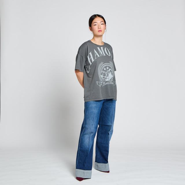 CHAMONIX T-SHIRT - VINTAGE JERSEY - Bowery NYC
