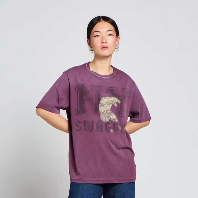 NY SWAGGER GRAPHIC T-SHIRT - HEAVY JERSEY - Bowery NYC