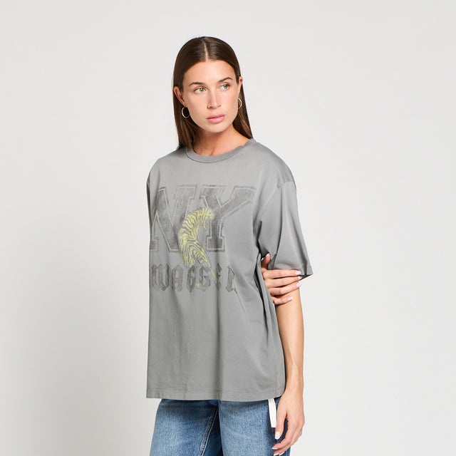 NY SWAGGER GRAPHIC T-SHIRT - HEAVY JERSEY - Bowery NYC