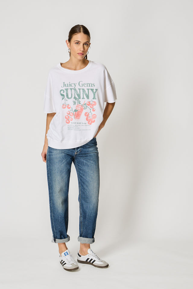 JUICY GEMS SUNNY LIGHT WEIGHT SWEAT - Bowery NYC