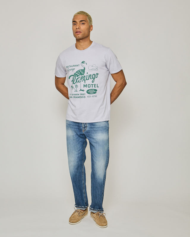 FLAMINGO MOTEL T-SHIRT - VINTAGE JERSEY - Bowery NYC