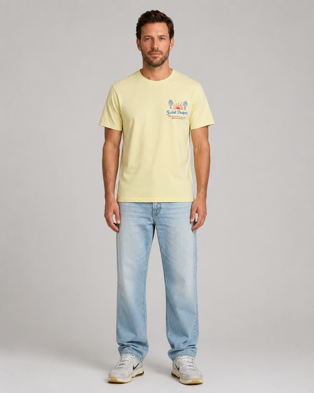 SAINT TROPEZ T-SHIRT - VINTAGE JERSEY