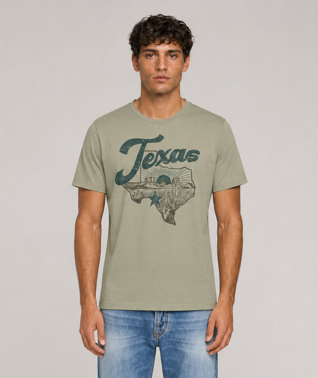 TEXAS T-SHIRT - SLUB JERSEY
