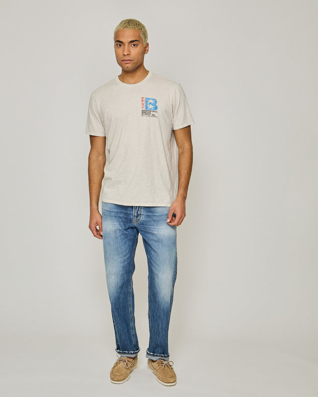 BOWERY NYC RACING SUPPLY T-SHIRT - SLUB JERSEY - Bowery NYC