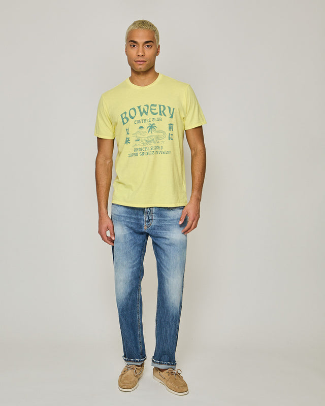 BOWERY CULTURE CLUB T-SHIRT - SLUB JERSEY - Bowery NYC