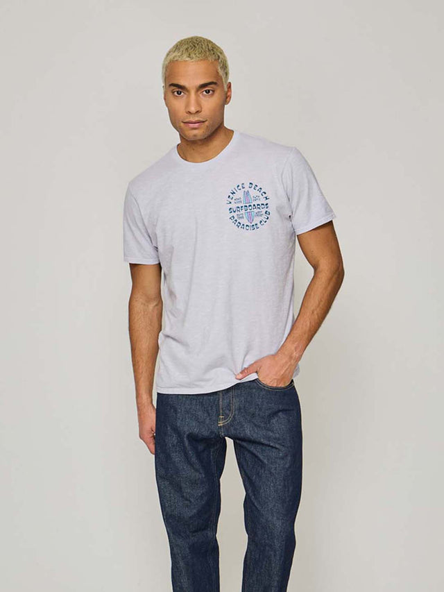 VENICE BEACH T-SHIRT - SLUB JERSEY - Bowery NYC
