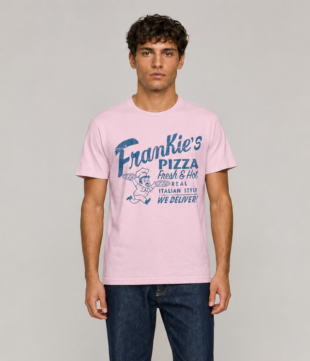 FRANKIE'S PIZZA T-SHIRT - SLUB JERSEY