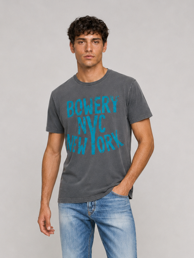 BOWERY NYC T-SHIRT - SOFT JERSEY - Bowery NYC