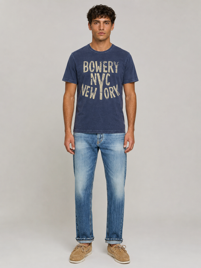 BOWERY NYC T-SHIRT - SOFT JERSEY