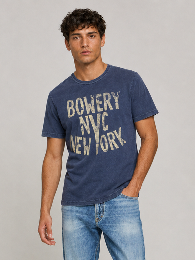 BOWERY NYC T-SHIRT - SOFT JERSEY - Bowery NYC