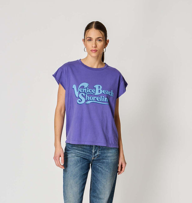 VENICE BEACH SHORELINE T-SHIRT - VINTAGE JERSEY - Bowery NYC