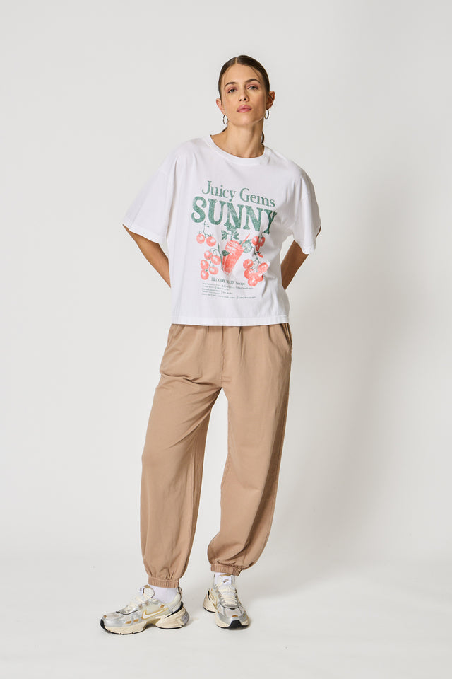 JUICY GEMS SUNNY T-SHIRT - VINTAGE JERSEY - Bowery NYC