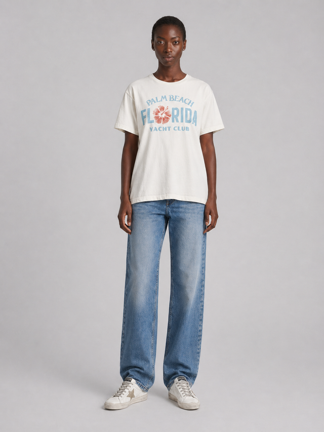 PALM BEACH FLORIDA T-SHIRT - EXTRA FINE JERSEY - Bowery NYC