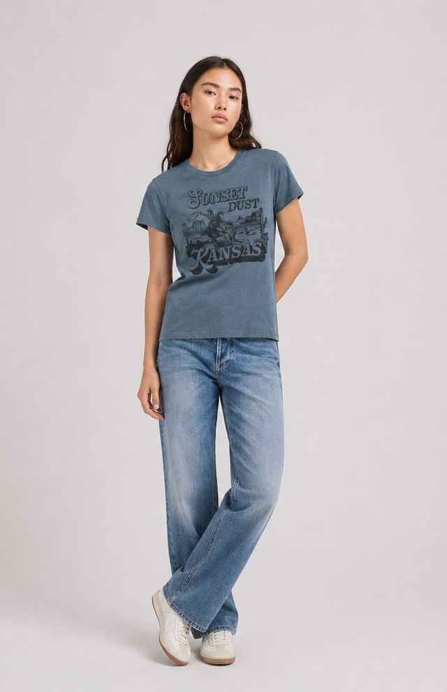 KANSAS T-SHIRT - SOFT JERSEY - Bowery NYC