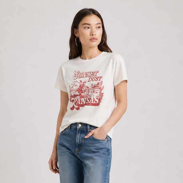 KANSAS T-SHIRT - SOFT JERSEY - Bowery NYC
