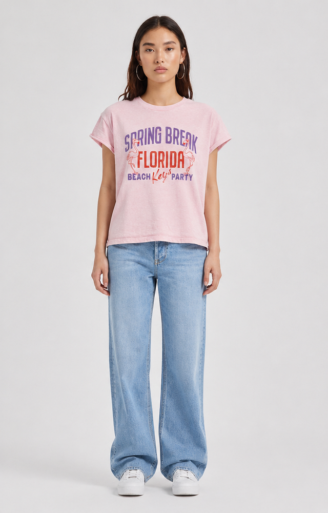 SPRING BREAK FLORIDA T-SHIRT - SOFT JERSEY - Bowery NYC