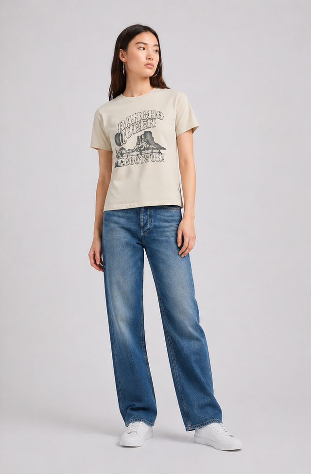 RANCHO QUEEN T-SHIRT - SLUB JERSEY - Bowery NYC