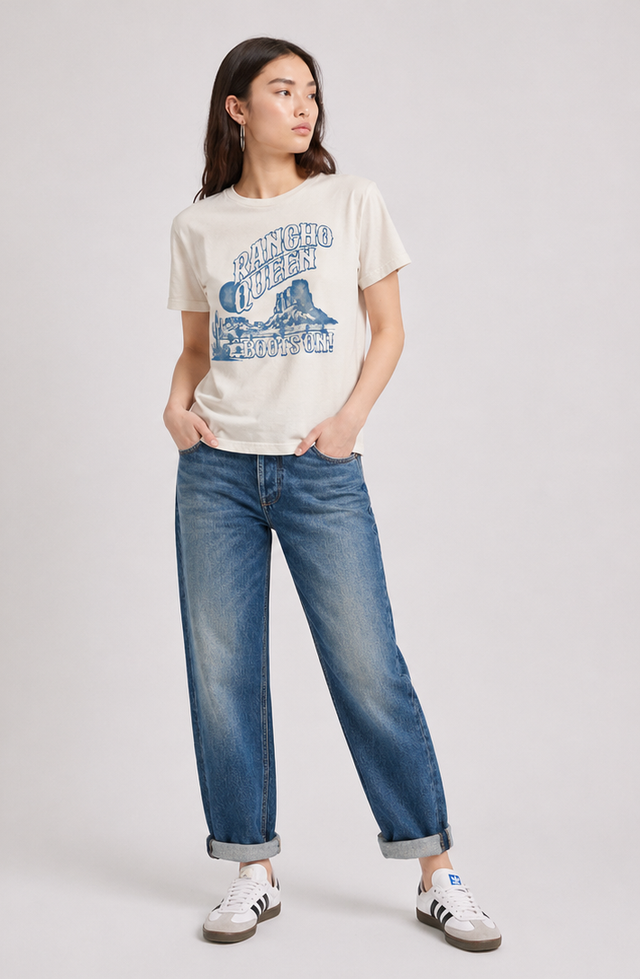 RANCHO QUEEN T-SHIRT - SLUB JERSEY - Bowery NYC