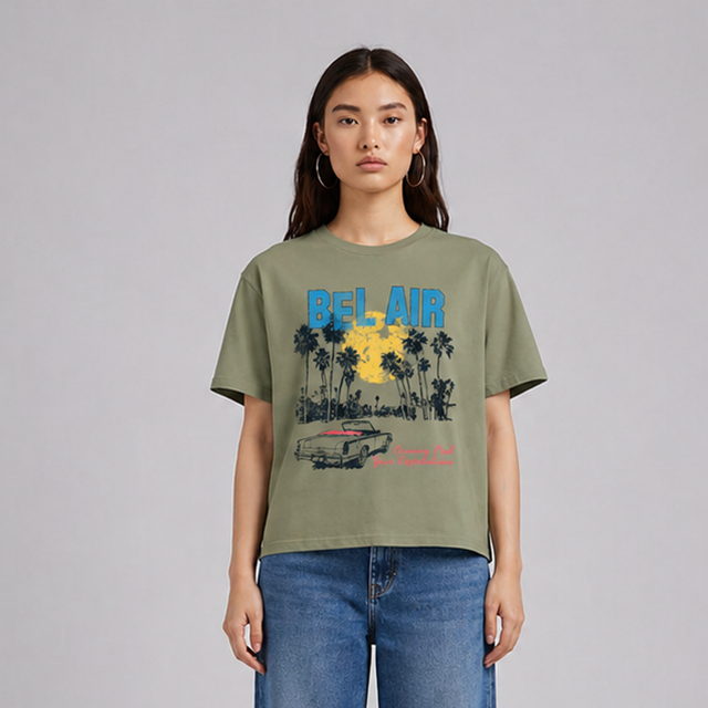 BEL AIR T-SHIRT - SLUB JERSEY - Bowery NYC