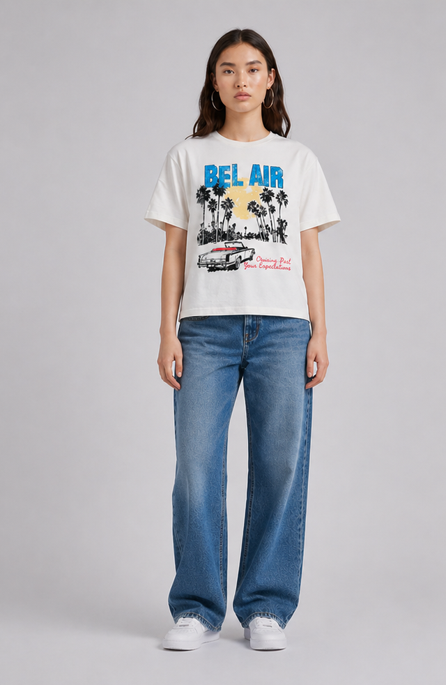 BEL AIR T-SHIRT - SLUB JERSEY - Bowery NYC