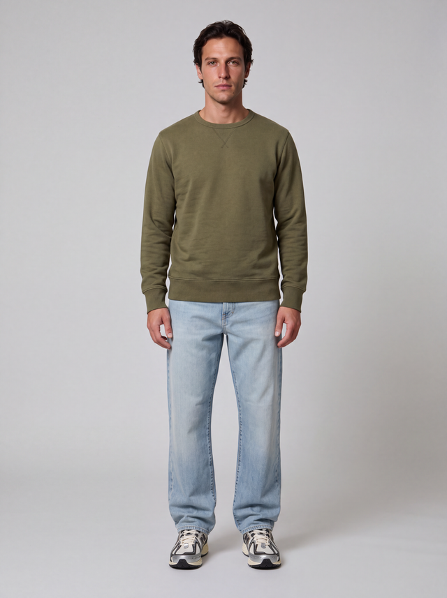 ESSENTIAL DOUBLE PEACHED SWEAT - Bowery NYC